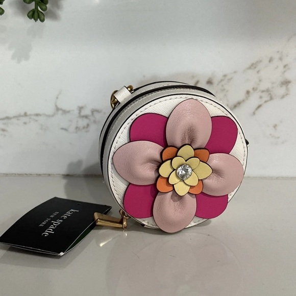 kate spade Handbags - Kate Spade In Bloom Flower Coin Purse
